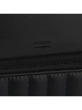 Luxury Burberry WoMen's Lola Detachable Strap Quilted Leather Long Wallet Black