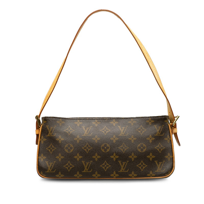 Louis Vuitton Monogram Shoulder Bag PVC/Leather Brown