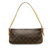 Louis Vuitton Monogram Shoulder Bag PVC/Leather Brown