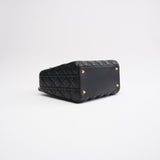 Dior Lady Dior Medium Bag Black Cannage classic