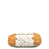 Louis Vuitton Monogram Multicolor Shoulder Bag PVC/Leather Bronze White Ladies Bike