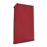 Hermes Epsom Tarmac PM Passport Holder Rouge Grenat