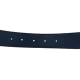 Hermes Epsom 32mm H Belt 90 36 Chocolate Bleu De Malte