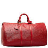 Louis Vuitton Louis Vuitton Boston Bag Leather Castilian Red