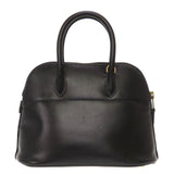 Hermes Mini Bolide Boxcalf Black 〇V Engraved 2Way Handbag