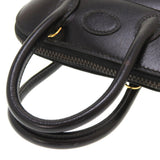 Hermes Mini Bolide Boxcalf Black 〇V Engraved 2Way Handbag