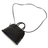 Hermes Mini Bolide Boxcalf Black 〇V Engraved 2Way Handbag