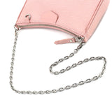 Louis Vuitton Epi Easy Pouch Shoulder Bag Leather Rose Ballerine Pink