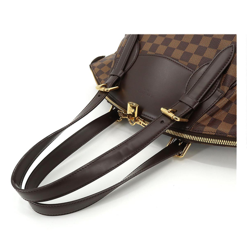 Louis Vuitton Damier Verona GM Tote Bag Ebene Brown Gold Hardware