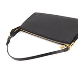 Louis Vuitton Epi Pochette Accessoire Hand Bag Black Gold Hardware