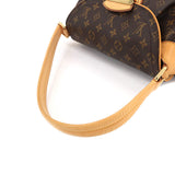 Louis Vuitton Monogram Beverly MM Shoulder Bag Brown Gold Hardware