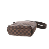 Louis Vuitton Damier Ebene Trotteur Brown Canvas Shoulder Bag