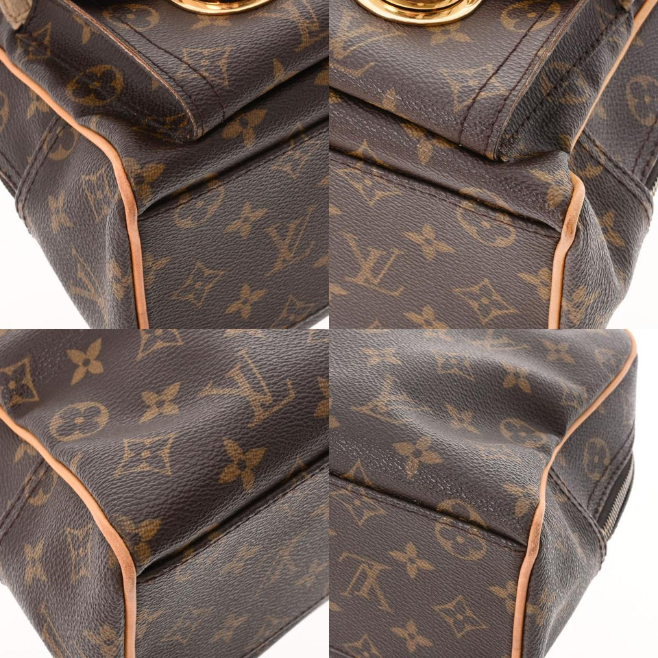 Louis Vuitton Monogram Manhattan PM Brown Canvas Handbag