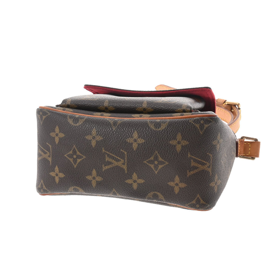 Louis Vuitton Monogram Viva Cite PM Shoulder Bag Brown
