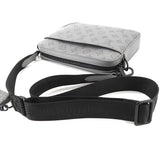 Louis Vuitton Monogram Shadow Duo Messenger Shoulder Bag Leather Gray
