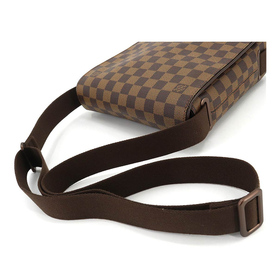 Louis Vuitton Damier Brooklyn PM Shoulder Bag Ebene