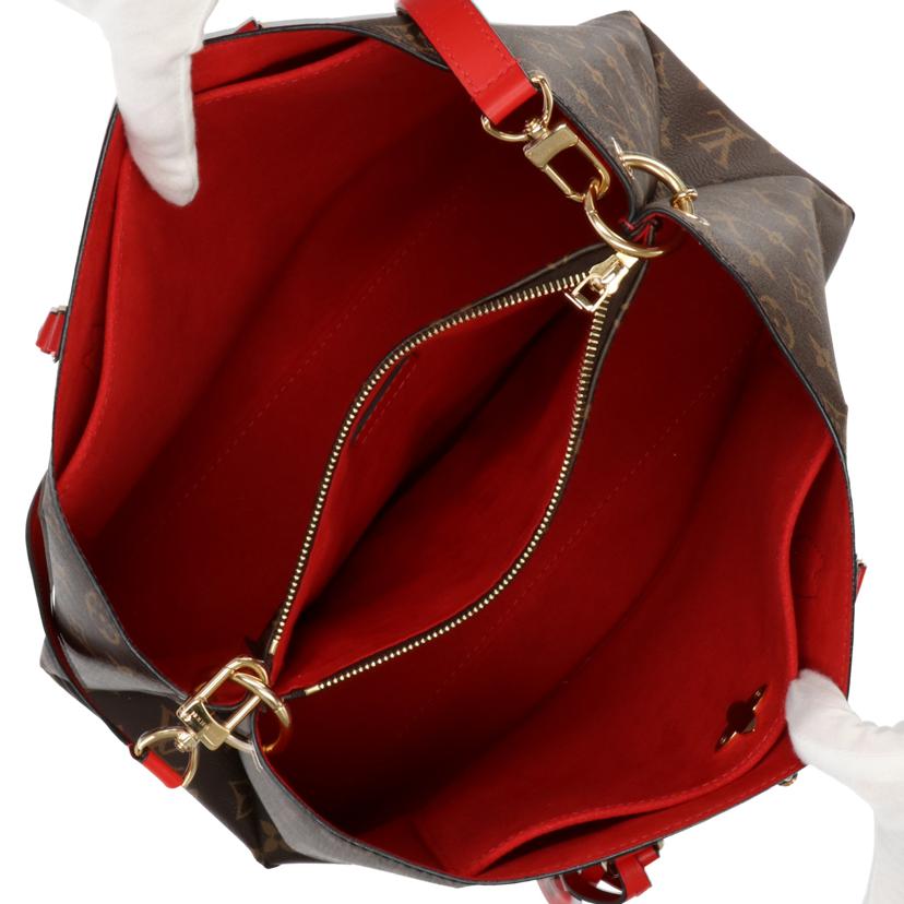 Louis Vuitton Flower Tote Bag Monogram Coquelicot