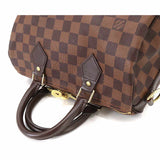 Louis Vuitton Damier Speedy Bandouliere 25 2Way Hand Shoulder Bag Ebene