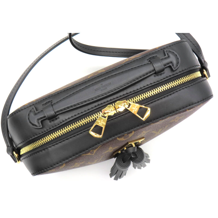 Louis Vuitton Saintonge Monogram Noir Shoulder Bag