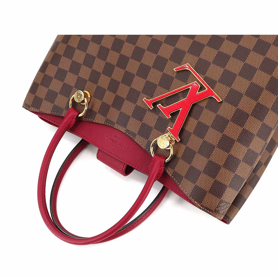 Louis Vuitton Damier LV Riverside 2way Tote Shoulder Bag Ebene Redouin