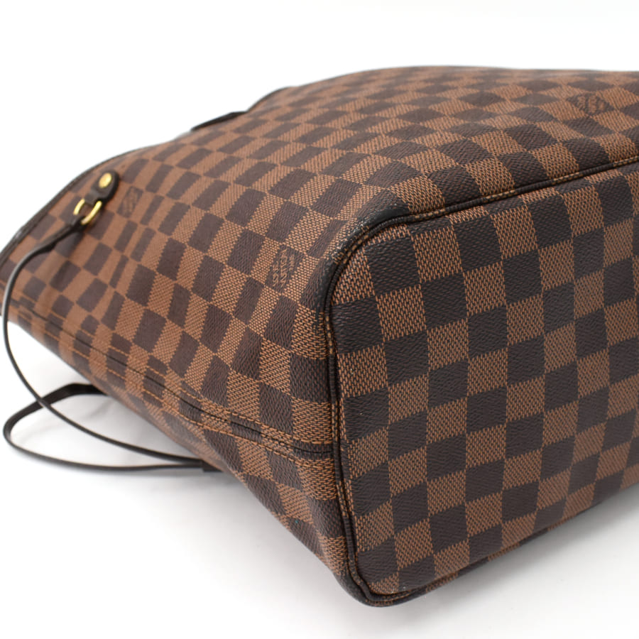 Louis Vuitton Tote Bag Neverfull MM Damier Ebene Brown