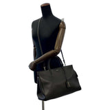 Saint Laurent- Paris Handbag Cover Rive Gauche Bag 2way Shoulder Bag Black