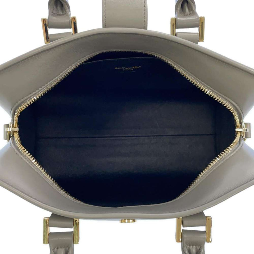 Saint Laurent- Paris Handbag Baby Cabas Gray