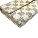 Louis Vuitton Damier Azur Portefeuille Sarah Long Wallet
