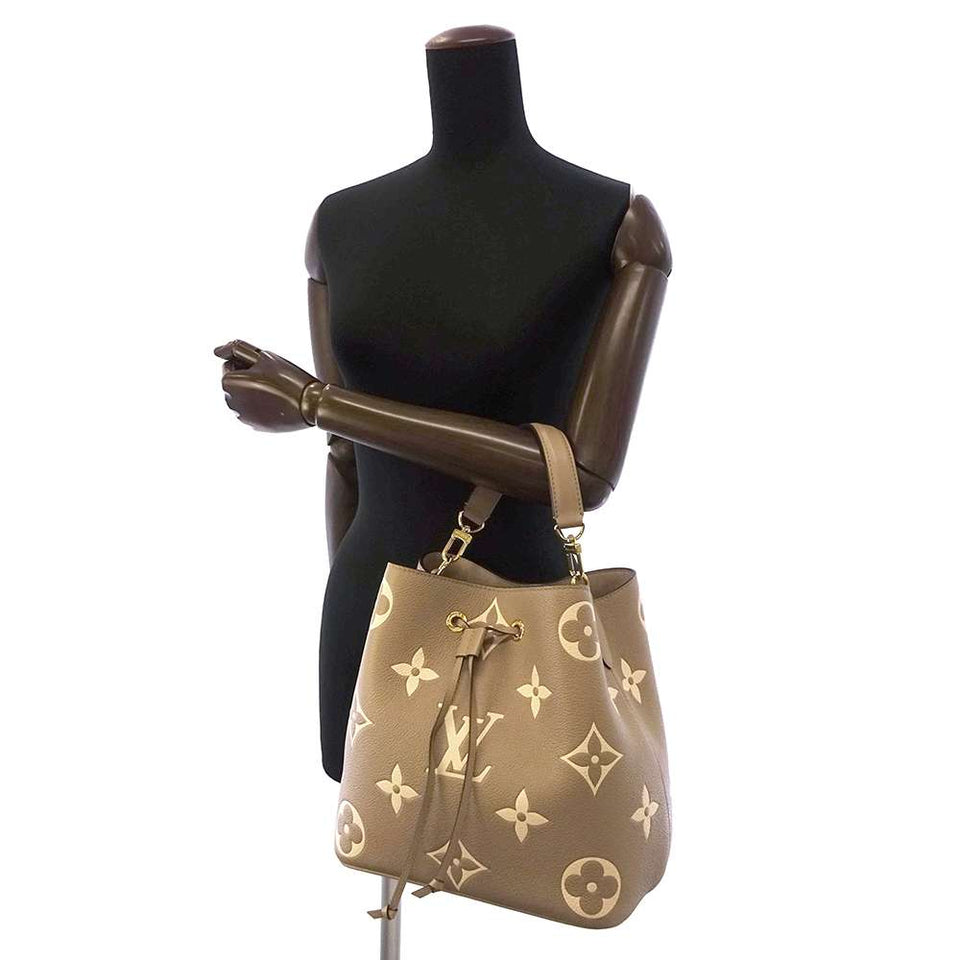 Louis Vuitton Handbag Monogram Implant Neonoe MM