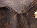 Louis Vuitton Pallas Monogram Shoulder Bag Noir Black