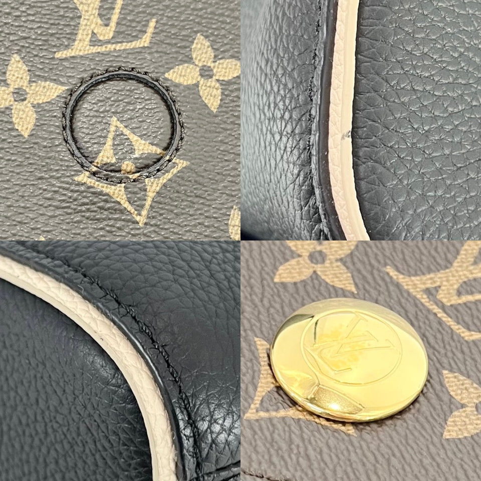 Louis Vuitton 2way Monogram Double V Handbag Shoulder Bag