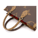 Louis Vuitton Giant Monogram On The Go MM 2 Way Tote Shoulder Bag