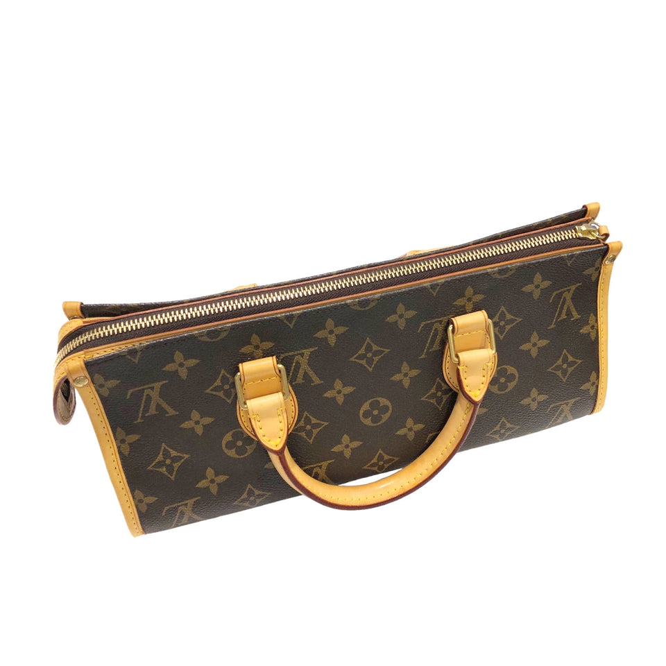 Louis Vuitton Popincourt Monogram Canvas Leather Handbag