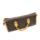 Louis Vuitton Popincourt Monogram Canvas Leather Handbag