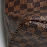 Louis Vuitton Damier Neverfull MM Shoulder Bag Tote Bag Brown