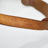 Louis Vuitton Monogram Saumur 35 Crossbody Shoulder Bag Brown