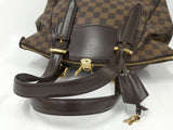 Louis Vuitton Verona MM Handbag Damier Ebene Brown