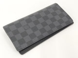 Louis Vuitton Portefeuille  Bifold Long Wallet Damier Graphite