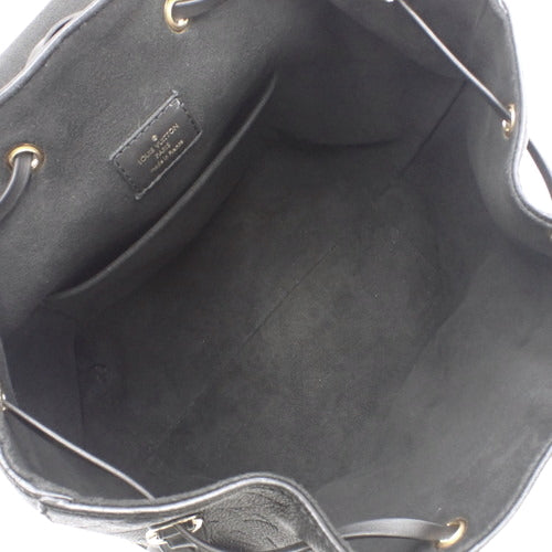 Louis Vuitton Monogram Implant Montsouris PM Rucksack Backpack Noir Black