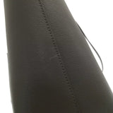 Saint Laurent- Paris Logo Print East Waist Leather Tote Bag Gray