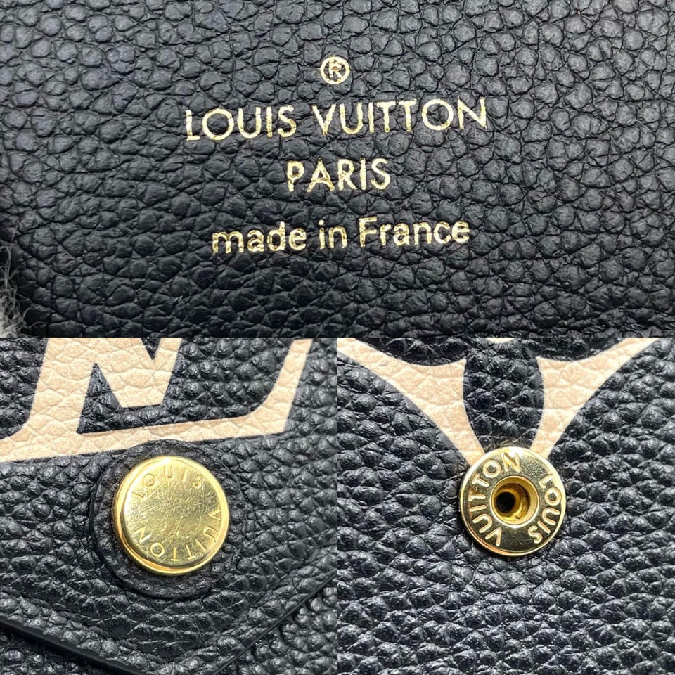 Louis Vuitton Monogram Imprint Portefeuille Victorine Mini Wallet