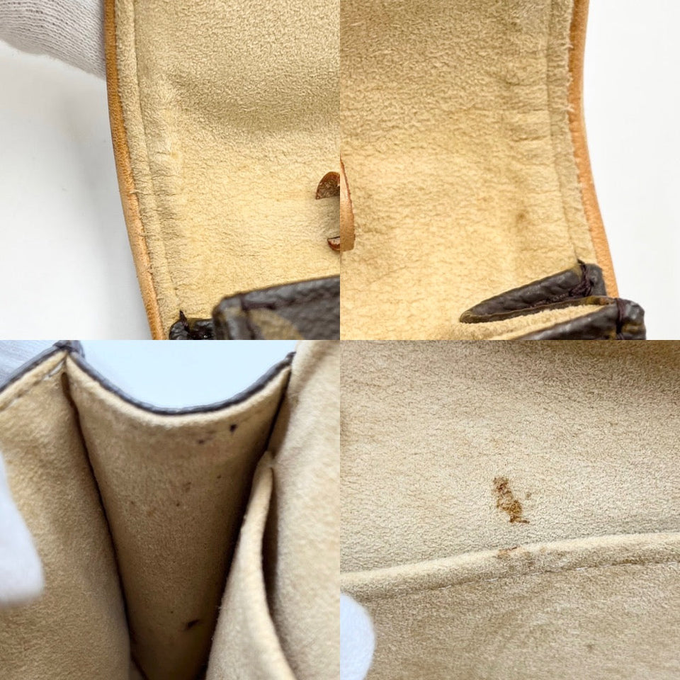 Louis Vuitton Waist Bag Twin GM Pochette Pouch Monogram Brown