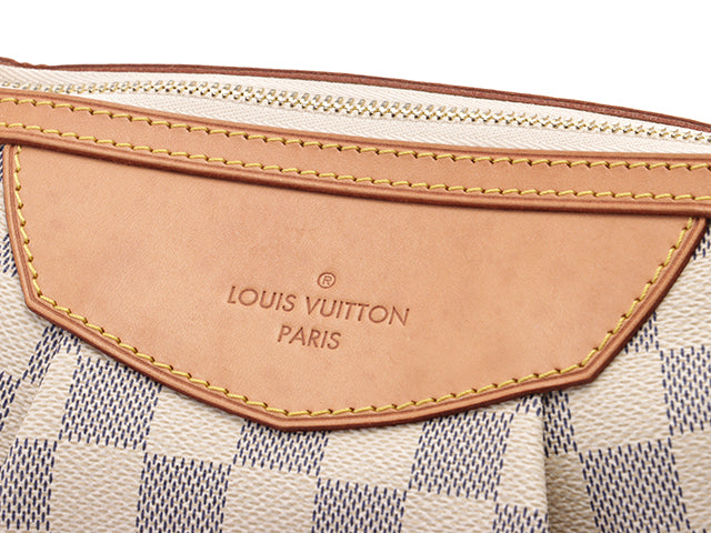 Louis Vuitton Siracusa PM Damier Azur Shoulder Bag
