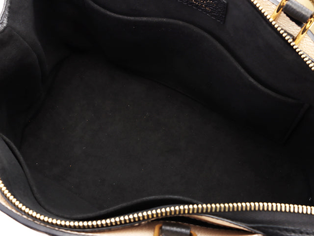Louis Vuitton Petit Palais PM Monogram Implant Black