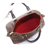 Louis Vuitton Damier Speedy 30 Hand Bag Ebene Brown Gold Hardware