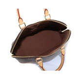Louis Vuitton Monogram Alma GM Hand Bag Brown Gold Hardware