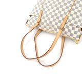 Louis Vuitton Damier Azur Totally PM Tote Bag Gold Hardware