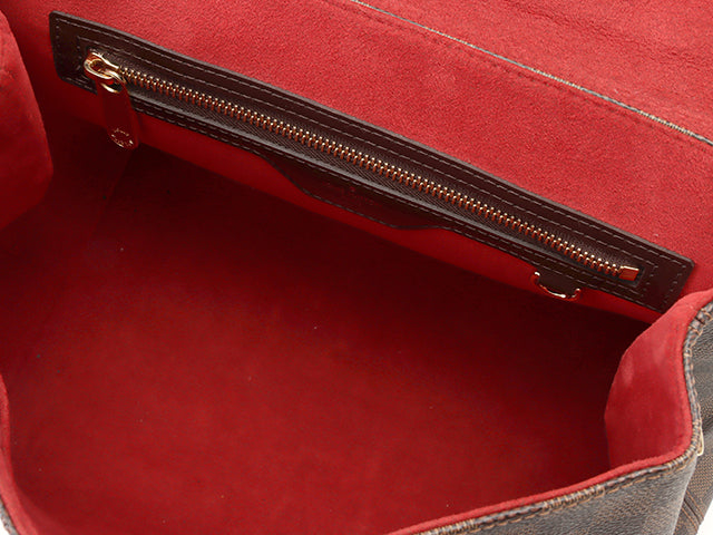 Louis Vuitton 2WAY shoulder bag Bergamo MM Damier
