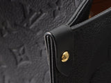 Louis Vuitton On The Go GM Monogram Implant Noir