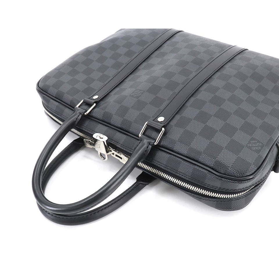 Louis Vuitton Damier Graphite PDV PM Shoulder Bag Black